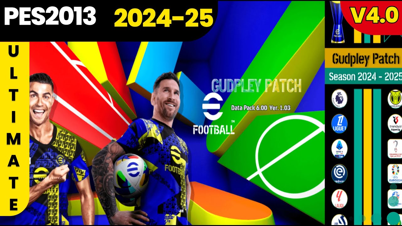 PES 2013 - Gudpley Patch Season 2024/25 (PC)