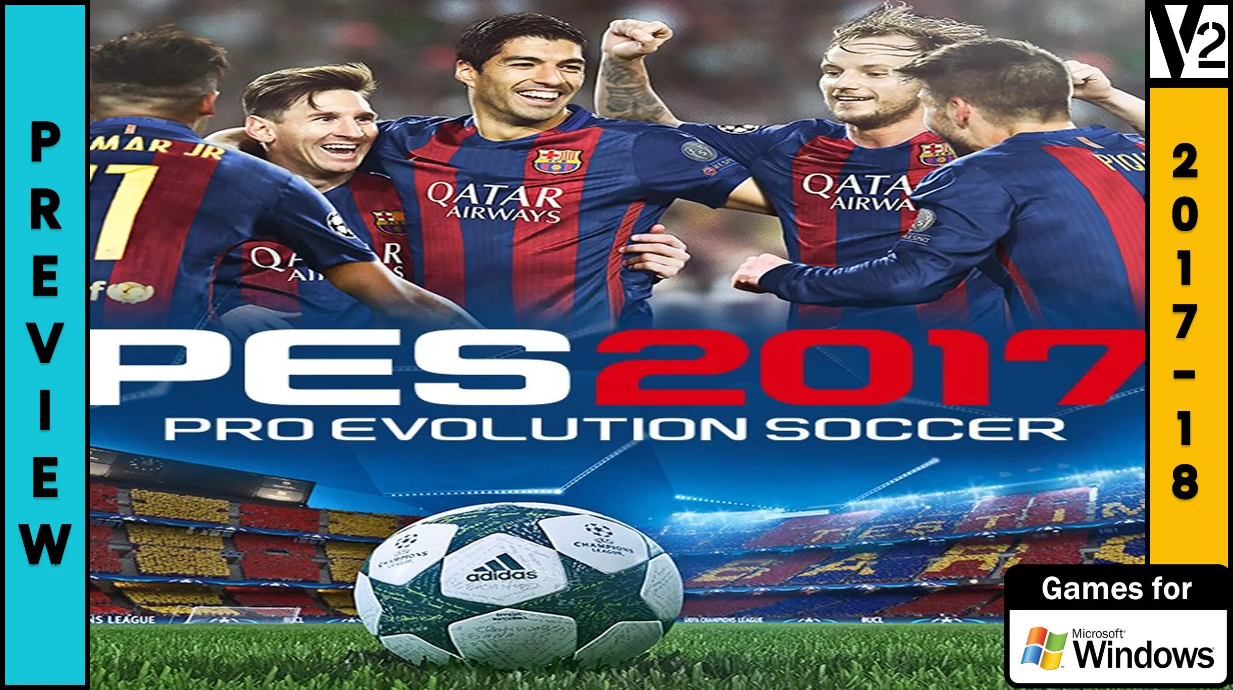 PES 2017 - Gudpley Patch Season 2017-18  (PC)