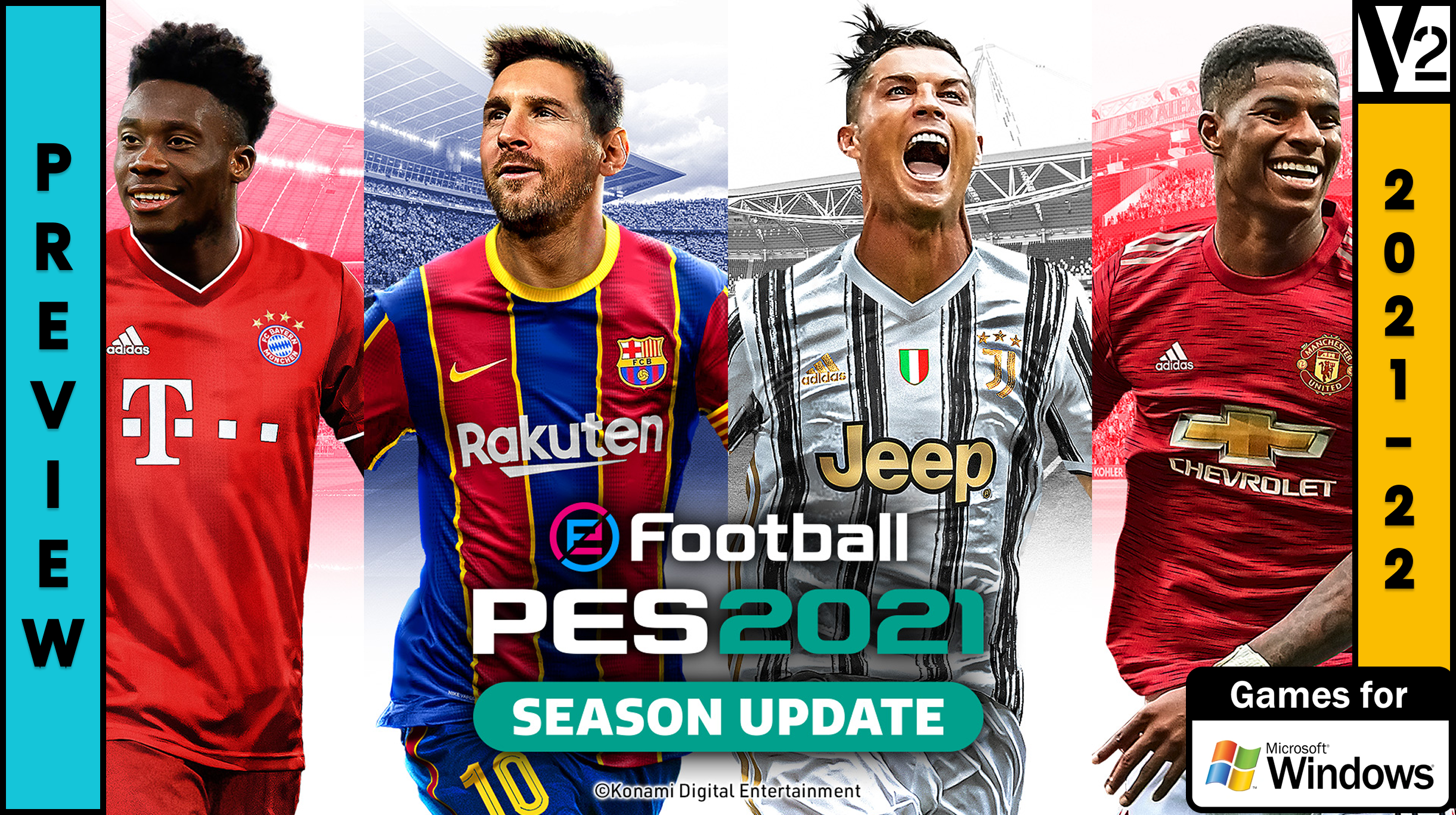 eFootball PES 2021 — Gudpley Patch Season 2021/22 (PC)