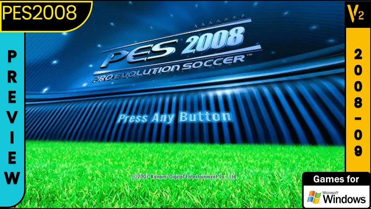 PES 2008 - Gudpley Patch Original Season 2008-09 (PC)