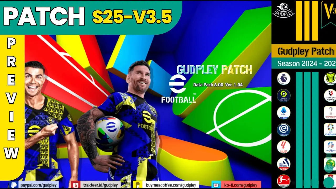 PES 2013 - Gudpley Patch Season 2024/25 (PC)